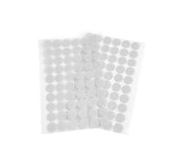 cyclingcolors Scratch Autocollant Rond Double Face Pastille Scratch Autocollant Crochets Boucles Création Couture Carterie DIY Artisanat 60 paires 15mm, blanc