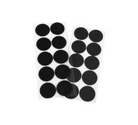cyclingcolors Scratch Autocollant Rond Double Face Pastille Scratch Autocollant Crochets Boucles Création Couture Carterie DIY Artisanat 10 paires 35mm, noir