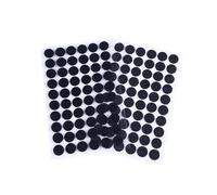 cyclingcolors Scratch Autocollant Rond Double Face Pastille Scratch Autocollant Crochets Boucles Création Couture Carterie DIY Artisanat 60 paires 15mm, bleu foncé