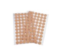 cyclingcolors Scratch Autocollant Rond Double Face Pastille Scratch Autocollant Crochets Boucles Création Couture Carterie DIY Artisanat 60 paires 15mm, beige clair