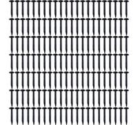 cyclingcolors Semence de Tapisserie Evidée en Acier Bleui Petit Clou Pique Tête Plate Tige Biseautée, 18mm 100gr