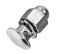 cyclingcolors Serre câble Universel à Visser butée Fixation câble vélo Cyclo Moto Scooter Tondeuse Tracteur (Wein 7mm)
