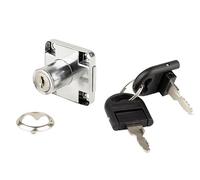 cyclingcolors Serrure de tiroir a clé pliante, combinaisons variées + rosace + clé, meuble