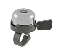 cyclingcolors Sonnette vélo Trottinette avertisseur sonore klaxon Argent chromé Acier 40mm