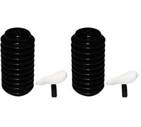 cyclingcolors Soufflet Noir Tige DE Selle Velo Enfant Ø25MM 80MM DRAISIENNE Tricycle GARÇON (Lot de 2)