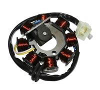 cyclingcolors stator allumage moteur moto scooter mobylette compatible avec peugeot 50 vivacity kisbee sym orbit 8 poles 3 fils