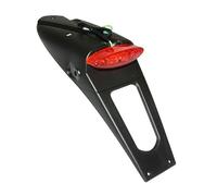 cyclingcolors Support de Plaque immatriculation Moto Scooter Porte Plaque avec feu Rouge à LED 430x125x135mm