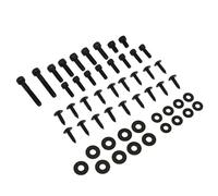 cyclingcolors vis de carrosserie carénage capotage moto scooter mobylette acier noir compatible avec mbk booster rocket yamaha bump spy