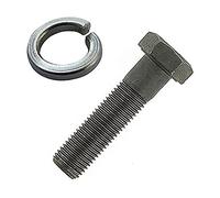 cyclingcolors VIS DE LAME TONDEUSE 9.5MM 3/8" 24UNF AVEC RONDELLE FREIN POUR HONDA CASTELGARDEN AYP NOMA STIGA SNAPPER (32mm)