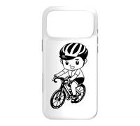 Cyclisme Boy Comic Look Bicycle BMX Coque pour iPhone 17 Pro Max