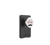 Cyclisme Hipster Rider - Mustache Fixie Vélo Inspiré PopSockets PopWallet pour MagSafe