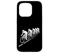 Cyclisme Team Motion Clean Road Riding Art Design Coque pour iPhone 15 Pro