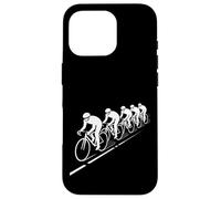 Cyclisme Team Motion Clean Road Riding Art Design Coque pour iPhone 16 Pro