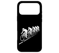 Cyclisme Team Motion Clean Road Riding Art Design Coque pour iPhone 17 Pro Max