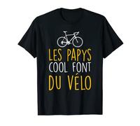Cyclisme Vélo Cycliste Papys Cool Font Du Vélo Drôle T-Shirt