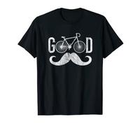 Cyclisme Vélo Moustache VTT Équitation T-Shirt