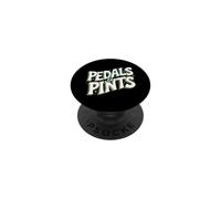 Cyclist Beer Lover Pedals & Pints Bike Brew PopSockets PopGrip Adhésif