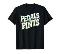 Cyclist Beer Lover Pedals & Pints Bike Brew T-Shirt
