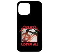 Cyclista Ride 'em All Heavy Metal Cycliste Cadeau Amusant pour Cycliste Coque pour iPhone 13 Pro Max