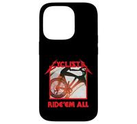 Cyclista Ride 'em All Heavy Metal Cycliste Cadeau Amusant pour Cycliste Coque pour iPhone 14 Pro