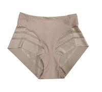 Cycliste Anti Frottement Cuisse Homme sous-vêtement Taille Haute sans Couture Shapewear Stripe Lace Compression Culotte Butt Lifter Anti Frottement Body Noir Femme Short De Sport (A, M)