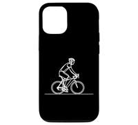 Cycliste Art Linéaire Vélo Sport Dessin Design Coque pour iPhone 12/12 Pro