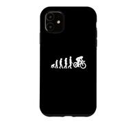 Cycliste d'intérieur Evolution of Humanity/Cycliste d'intérieur Amusant Coque pour iPhone 11