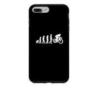 Cycliste d'intérieur Evolution of Humanity/Cycliste d'intérieur Amusant Coque pour iPhone 7 Plus/8 Plus