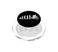 Cycliste d'intérieur Evolution of Humanity/Cycliste d'intérieur Amusant PopSockets PopGrip pour MagSafe