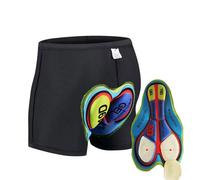 Cycliste Homme MTB Cyclisme Shorts Hommes Femmes Sport sous-vêtement Photo Gel Tampon for vélo de Montagne Short de vélo Culotte Cuissard Velo Homme Cycliste(Type 6,XL)