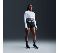 Cycliste taille haute Nike Pro Sculpt 8 cm pour femme Noir/Blanc L Tall