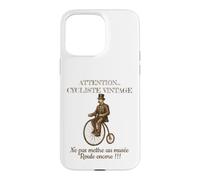 Cycliste Vintage Humour moqueur Vélo Cadeau Homme Papa Coque pour iPhone 15 Pro Max