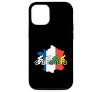 Cyclistes français de Course de vélo Hommes Femmes Coque pour iPhone 12/12 Pro
