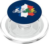 Cyclistes français de Course de vélo Hommes Femmes PopSockets PopGrip pour MagSafe