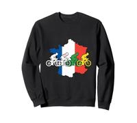 Cyclistes français de Course de vélo Hommes Femmes Sweatshirt