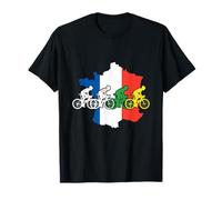 Cyclistes français de Course de vélo Hommes Femmes T-Shirt
