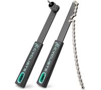 cyclists Kit d'outils de démontage de cassette - Fouet de chaîne et outil de bague de verrouillage pour cassette Shimano HG Montage et démontage et démontage VTT Vélo de route 7 8 9 10 11 vitesses