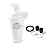 Cyclone For Aspirateur, Collecteur De Poussière Cyclone, Filtre Turbocompressé For Le Travail Du Bois, Séparateur Cyclone Industriel(White)