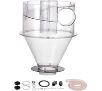 Cyclone séparateur de poussière Filtre séparateur 101,6mm pour réservoir 18,9-37,85L