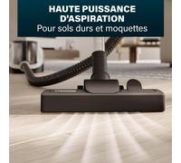 Cyclone Storm Aspirateur Sans Sac,Volume De 4 L,Moteur De 700 W Avec Technologie Multicyclonique,Câble De 8 M,Filtre Hepa,Brosse Combinée Pour Tapis Et Sols Durs,335080