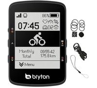 Cycloordinateur - BRYTON - Rider 460E - Écran 2 6"" mono LCD - 32 h d'autonomie - Navigation virages & compatible radar