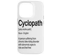 Cyclopathes Trouble Chronique De La Conduite À Vélo Coque pour iPhone 14 Pro