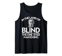 Cyclope au Pays des aveugles, l'homme à Un œil est Roi. Débardeur