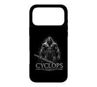 Cyclope The One Eyed Giant Grec Myth Legend Coque pour iPhone 17 Pro Max