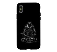 Cyclope The One Eyed Giant Grec Myth Legend Coque pour iPhone X/XS