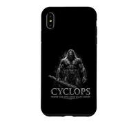 Cyclope The One Eyed Giant Grec Myth Legend Coque pour iPhone XS Max