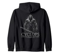 Cyclope The One Eyed Giant Grec Myth Legend Sweat à Capuche