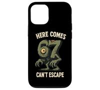 Cyclops Monster 6x7 Meme Haunted Number 67 Halloween Student Coque pour iPhone 12/12 Pro