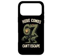 Cyclops Monster 6x7 Meme Haunted Number 67 Halloween Student Coque pour iPhone 17 Pro Max