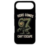 Cyclops Monster 6x7 Meme Haunted Number 67 Halloween Student Coque pour iPhone Air